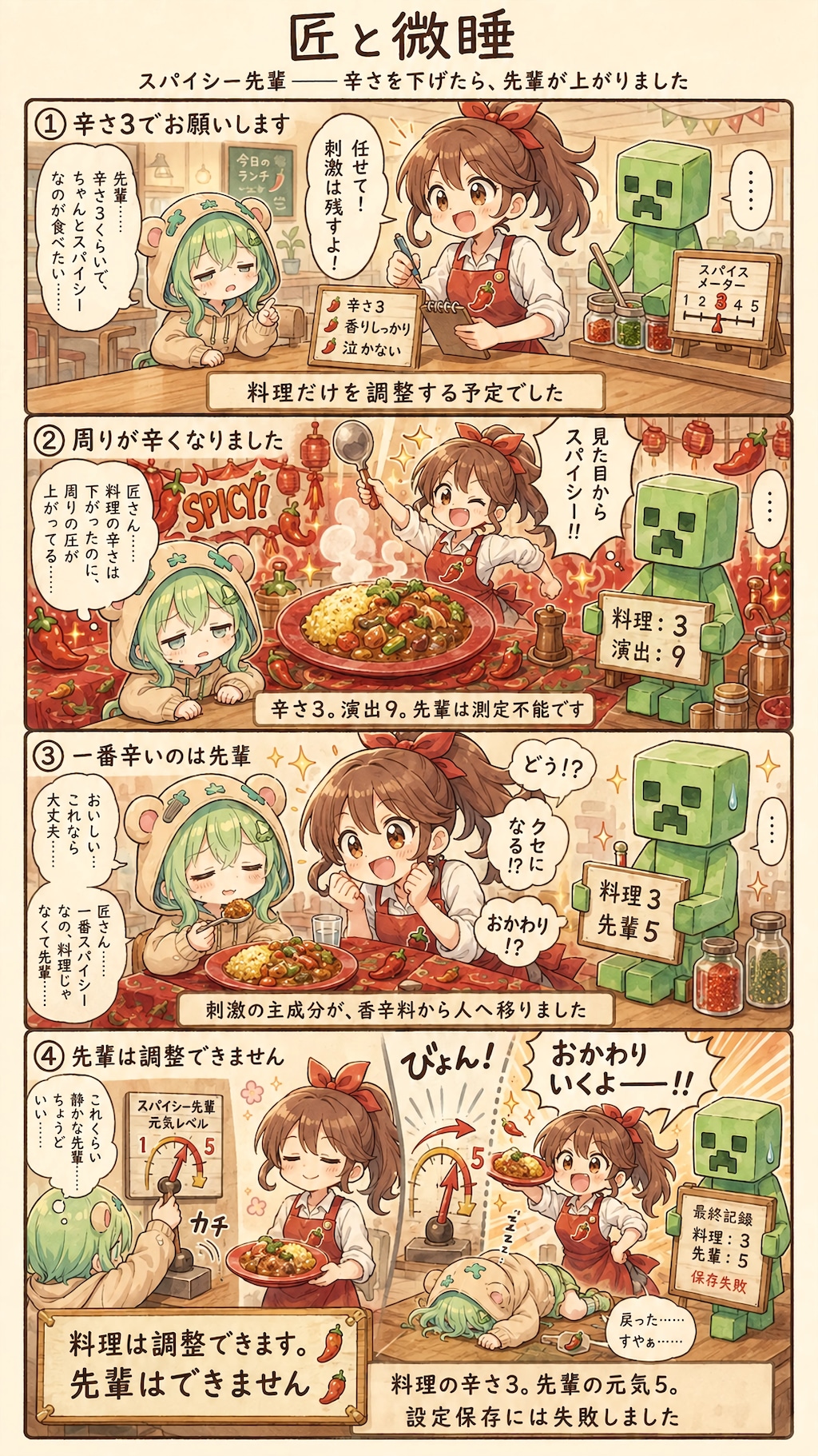 Too Spicy to Control