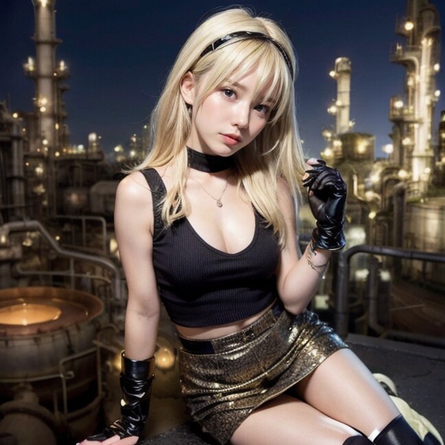 工場夜景大好きっ娘ちゃん