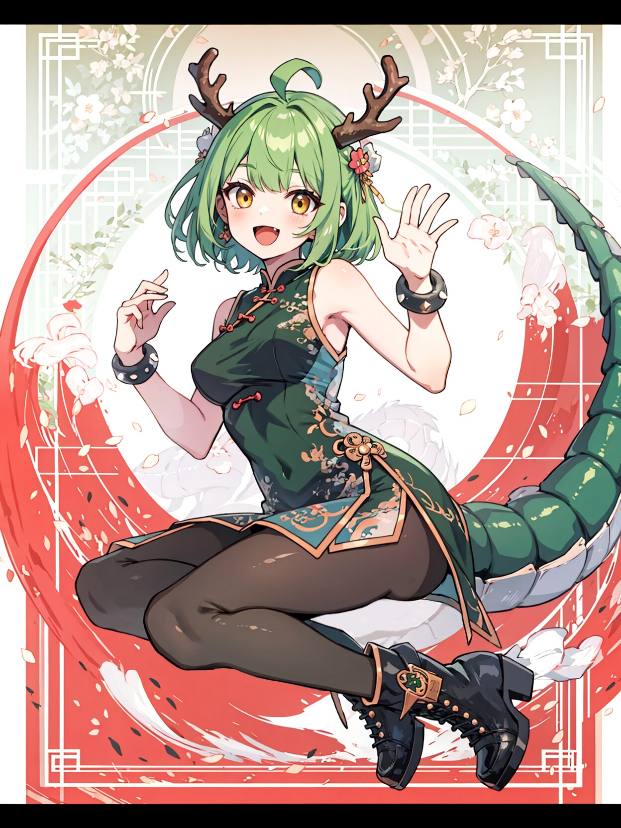 Oriental Dragon Chan!! | の人気AIイラスト・グラビア