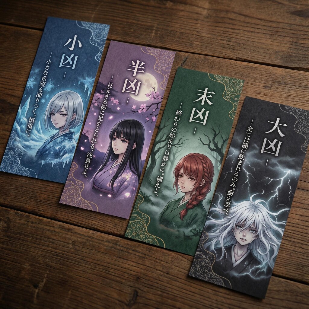 逃げ場のないおみくじ-凶詣の四重奏-