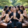 一夫多妻婚　大邸宅４　和の主 3枚目