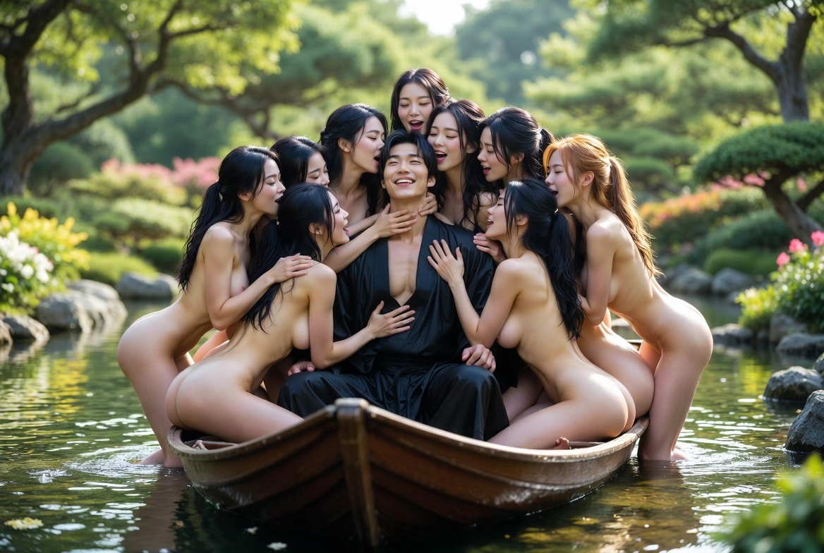 一夫多妻婚　大邸宅４　和の主