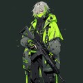 Green CyberpunkBoy 2枚目