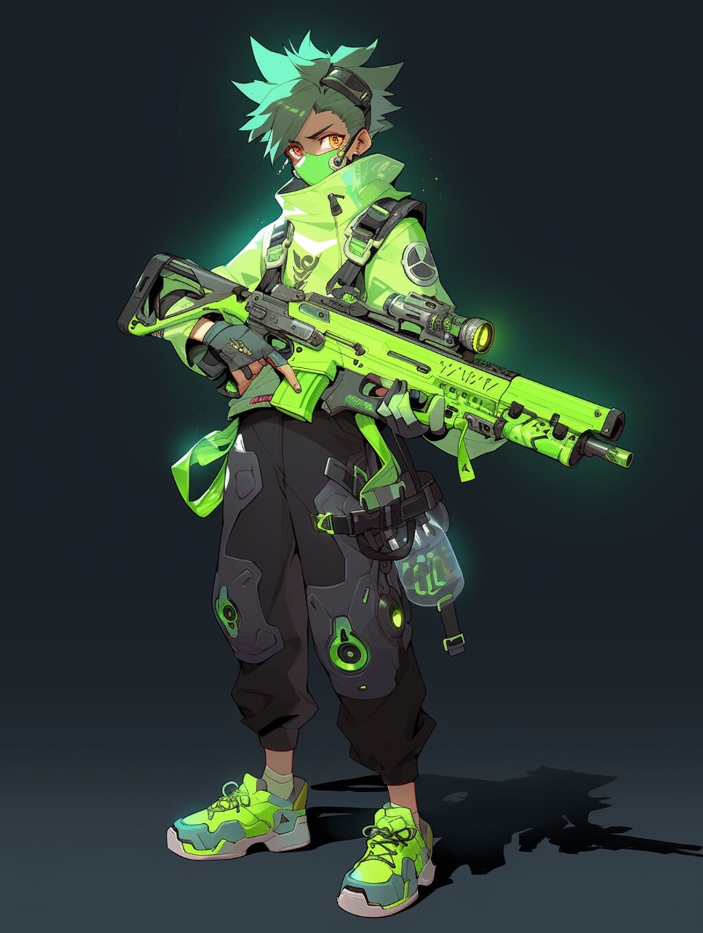 Green CyberpunkBoy