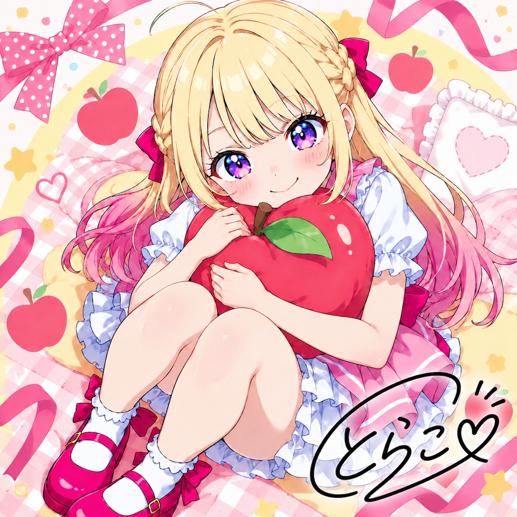 りんご３つぶん！