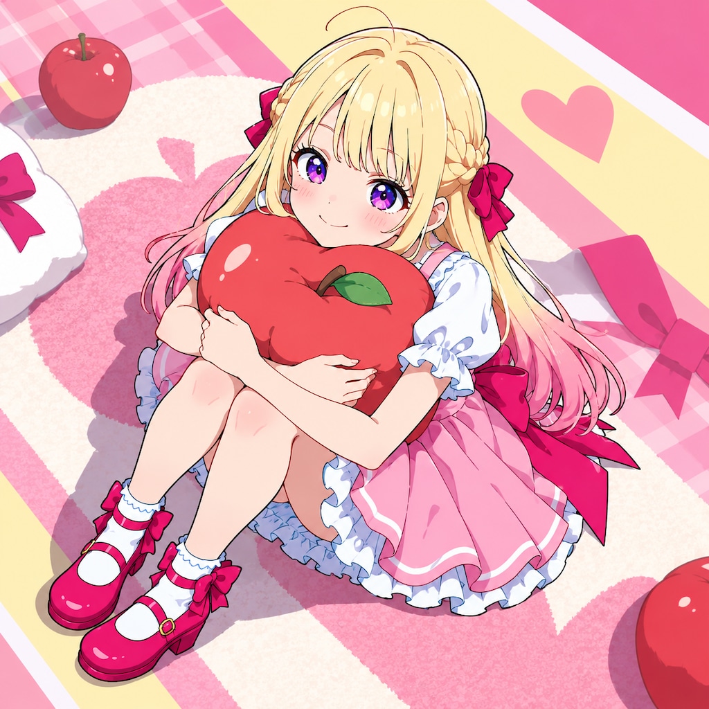 りんご３つぶん！