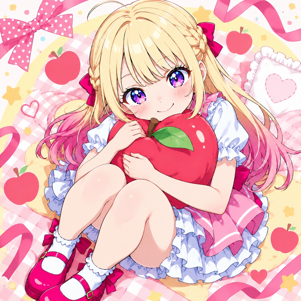 りんご３つぶん！