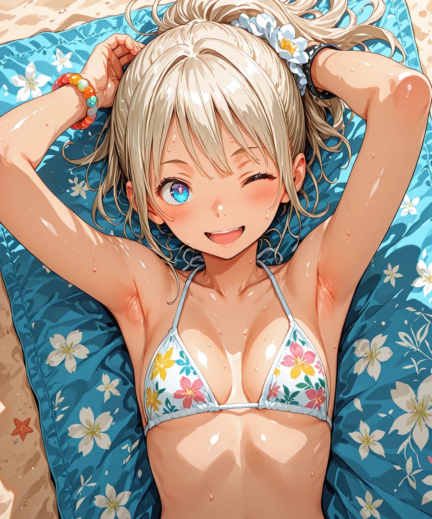 夏だ！ビーチだ！お昼だよ水着に着替えて全員集合！！7.3