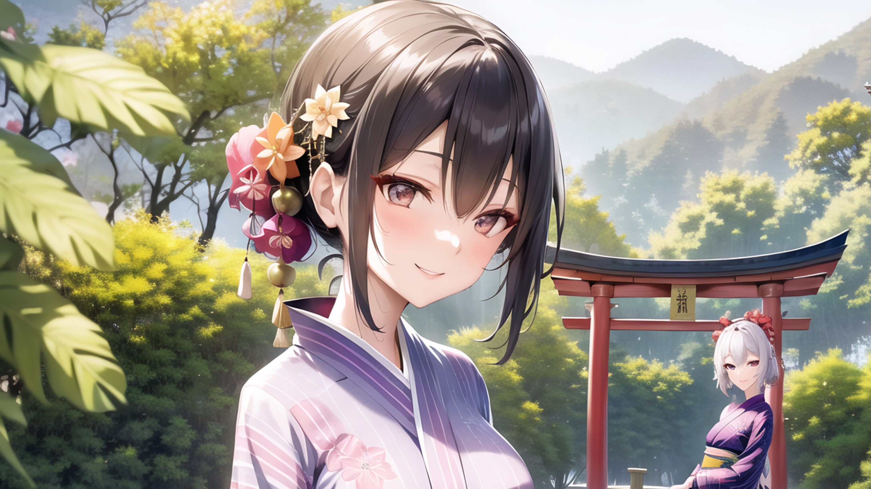 どうしたの、立ち止まって…？