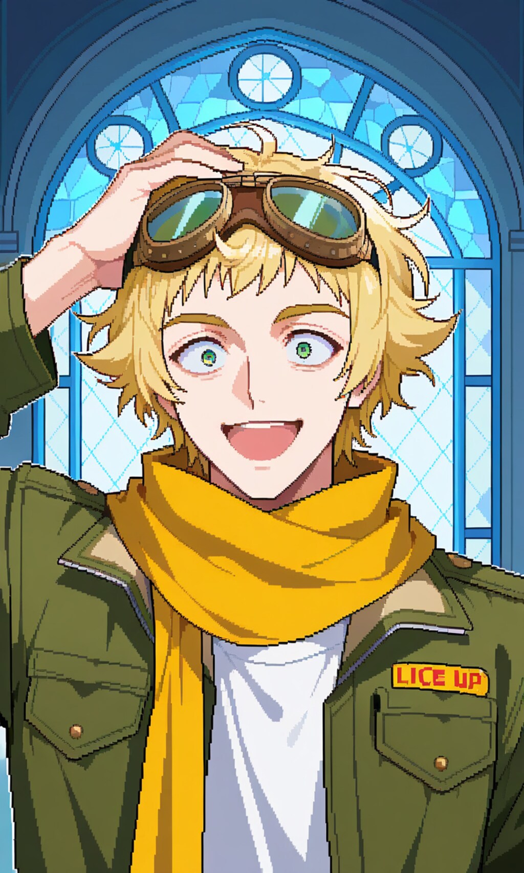 ランダムなピクセルアート #2