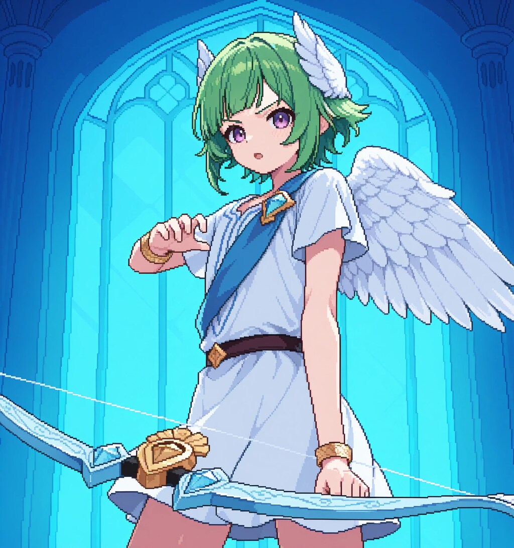 ランダムなピクセルアート #2