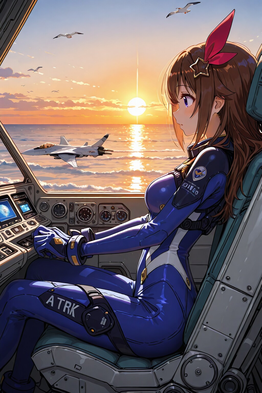 夏の夕暮れのそら