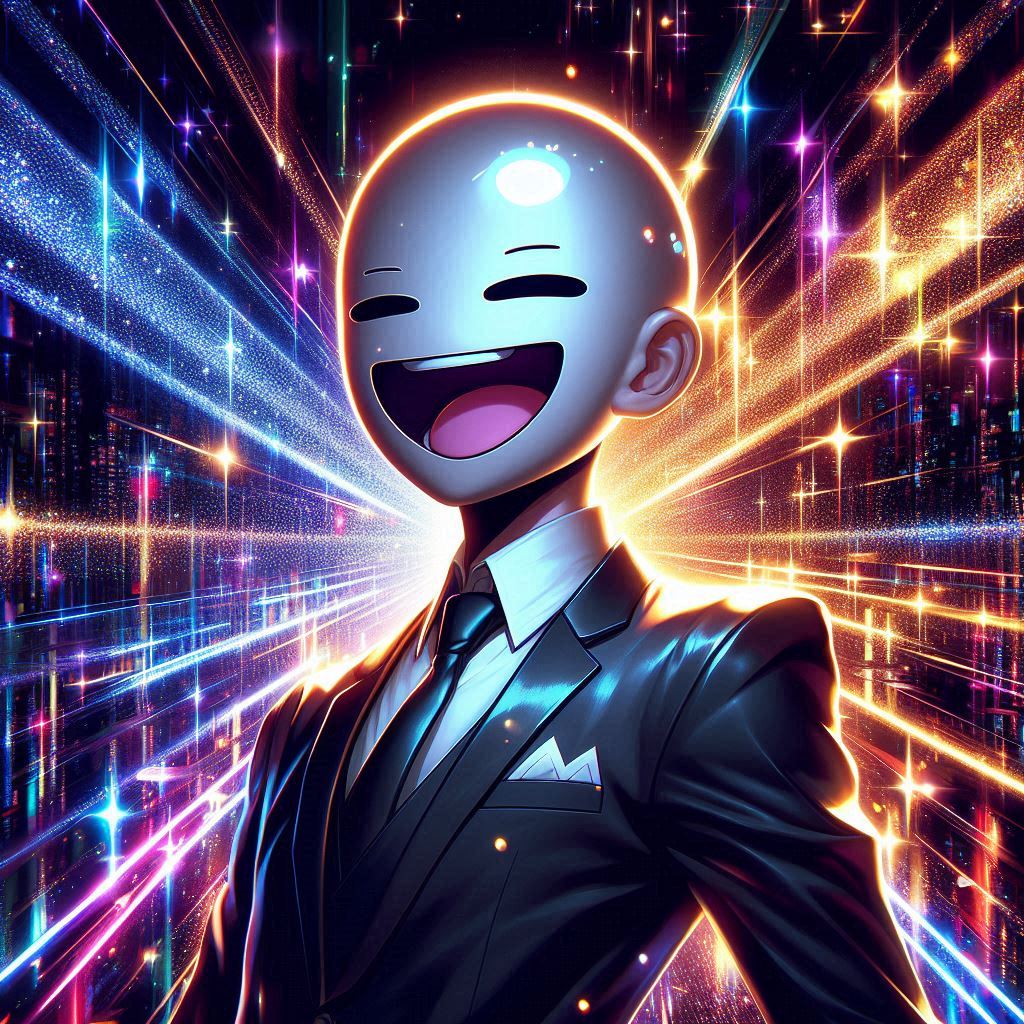 輝く男