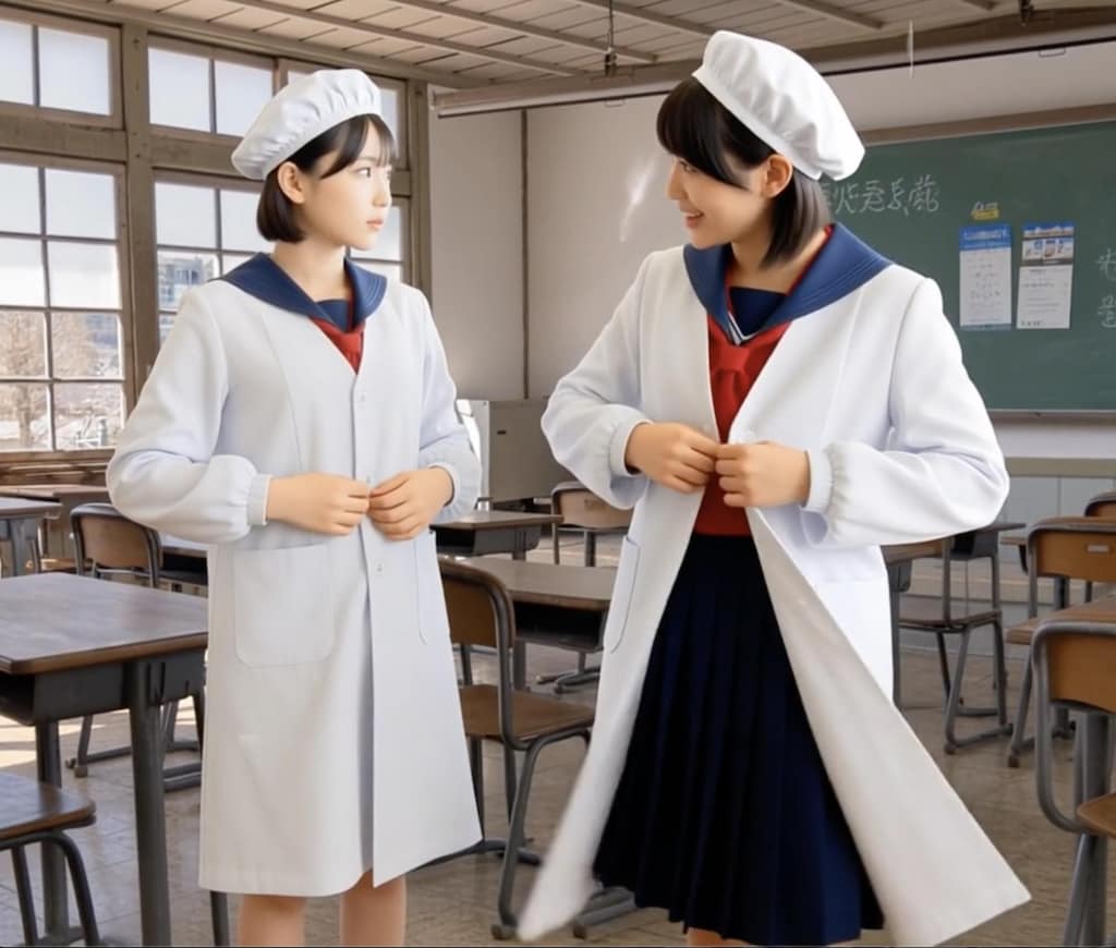 給食当番（養殖8）