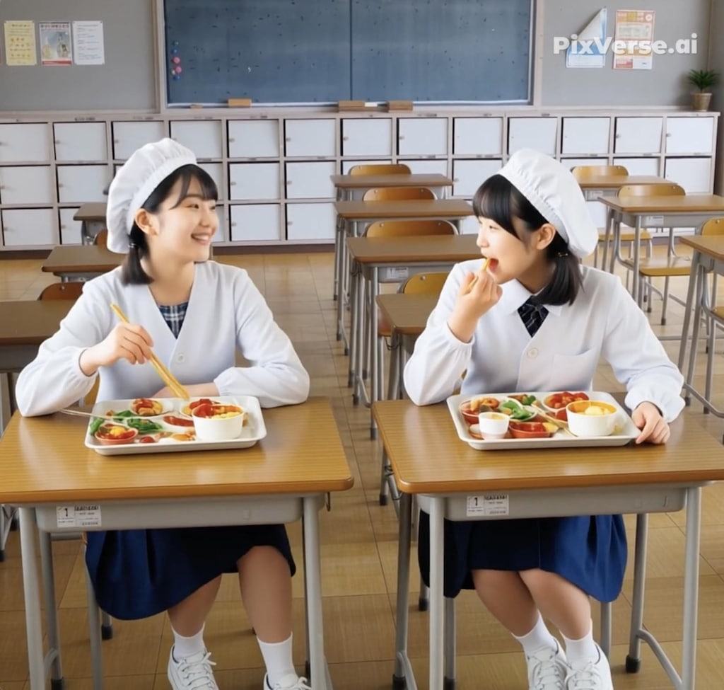 給食当番（養殖8）