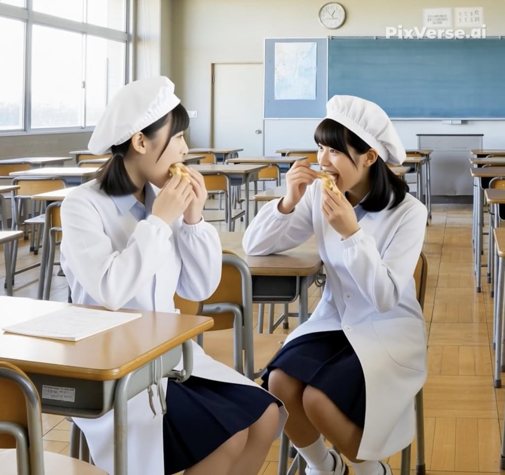 給食当番（養殖8）