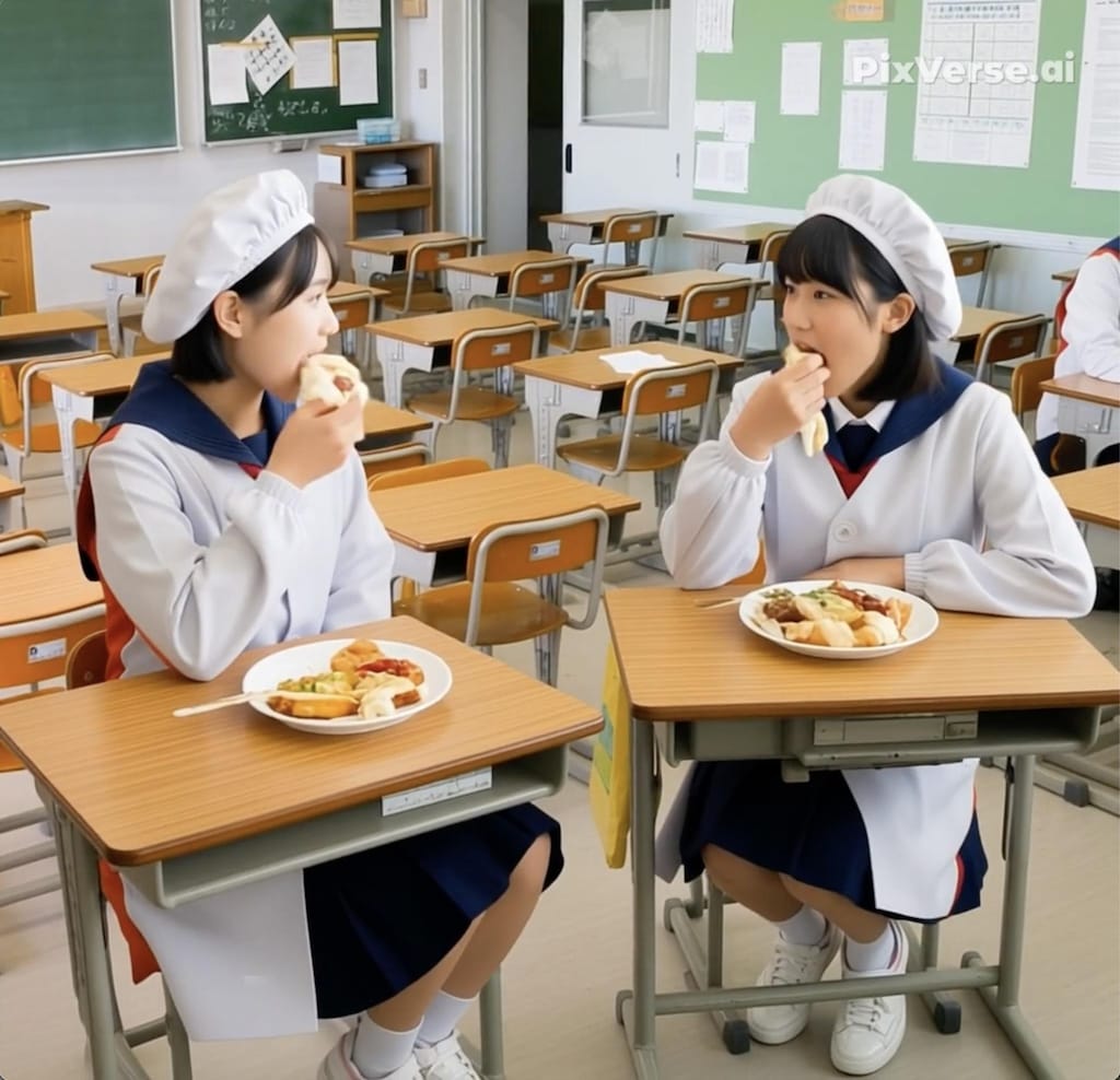 給食当番（養殖8）