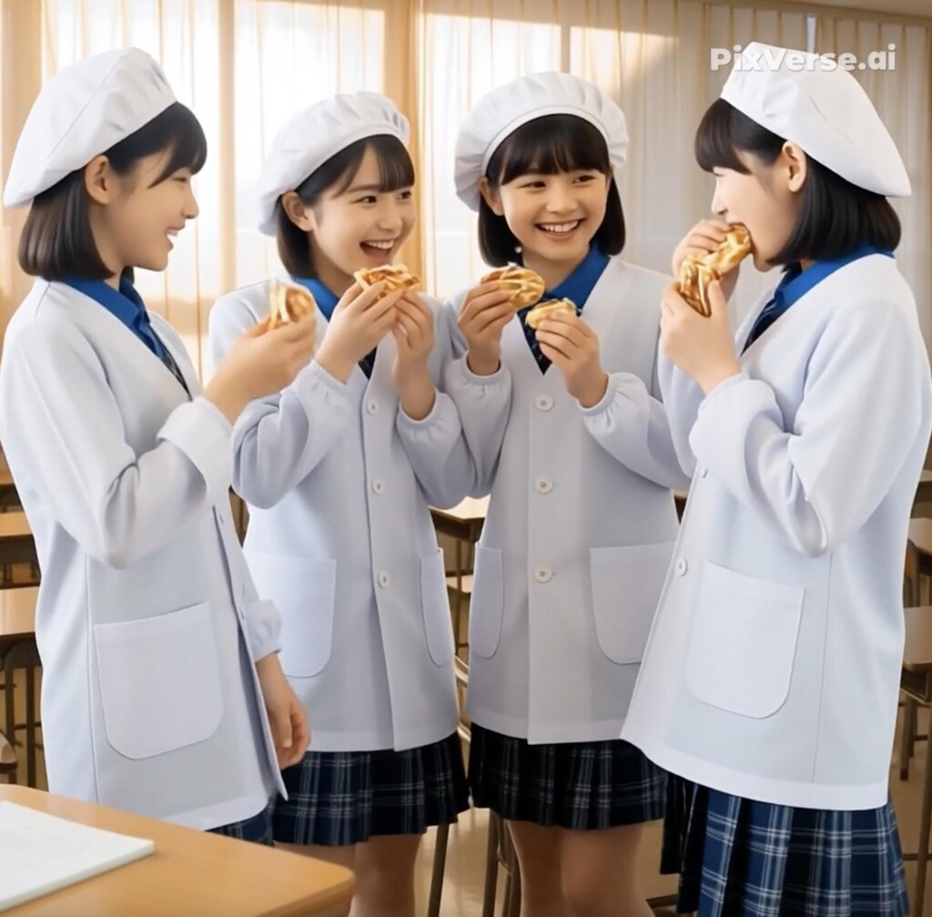 給食当番（養殖8）