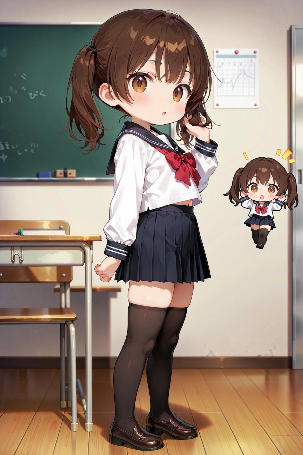 制服ちびキャラデイズ Z130