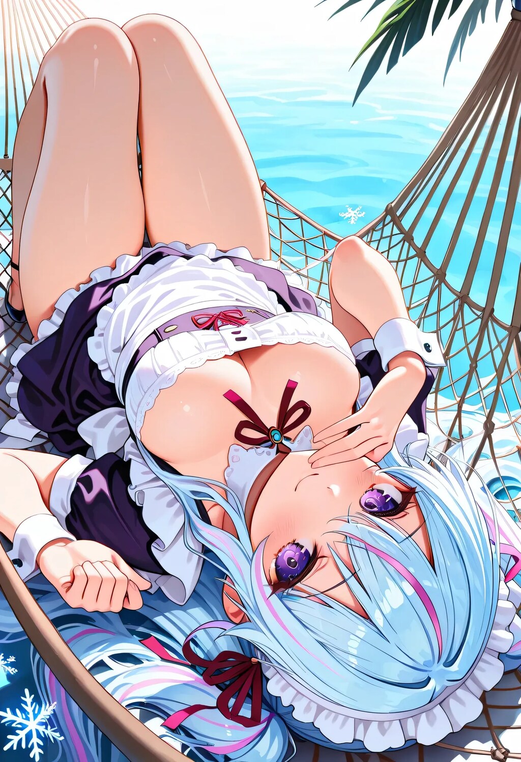 ハンモックで休憩☆スーパーメイド