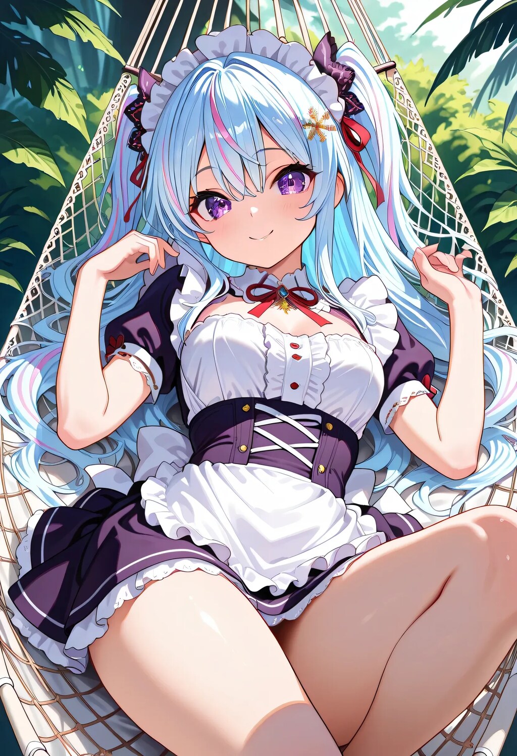 ハンモックで休憩☆スーパーメイド