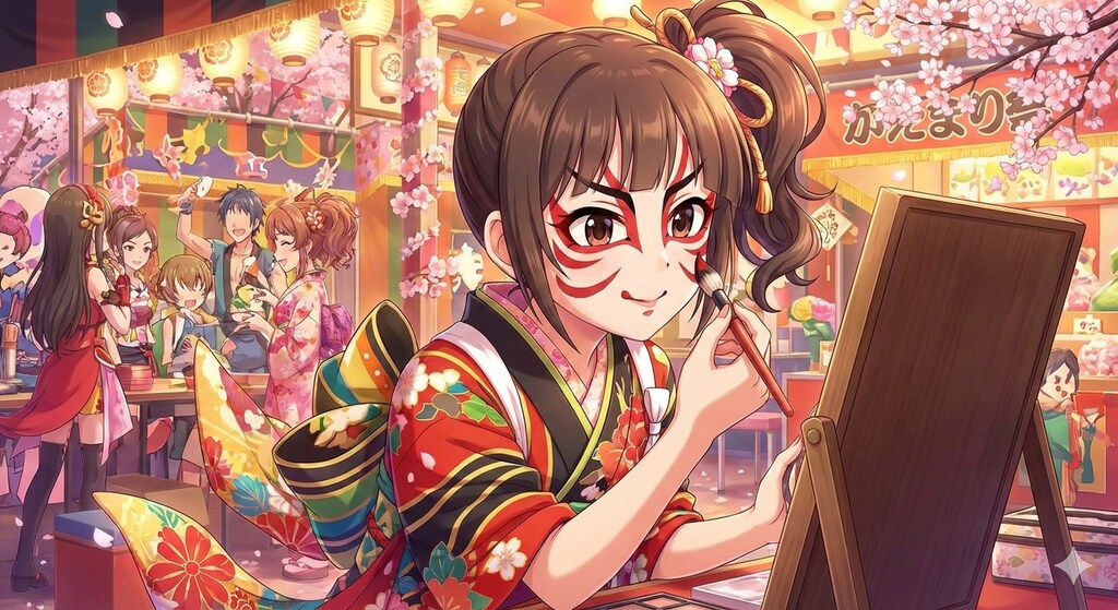 MAKE-UP KABUKI！