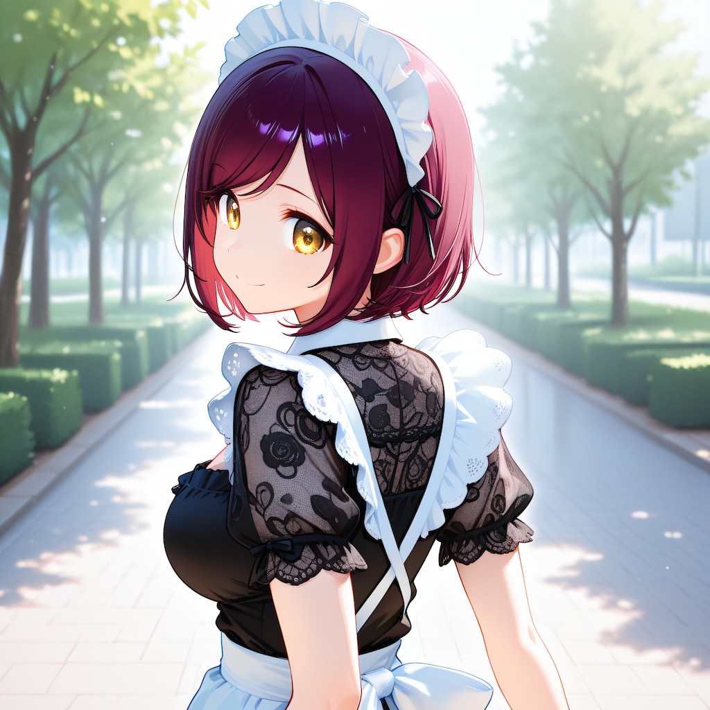こんにちは（挨拶メイドの芽衣ちゃん）