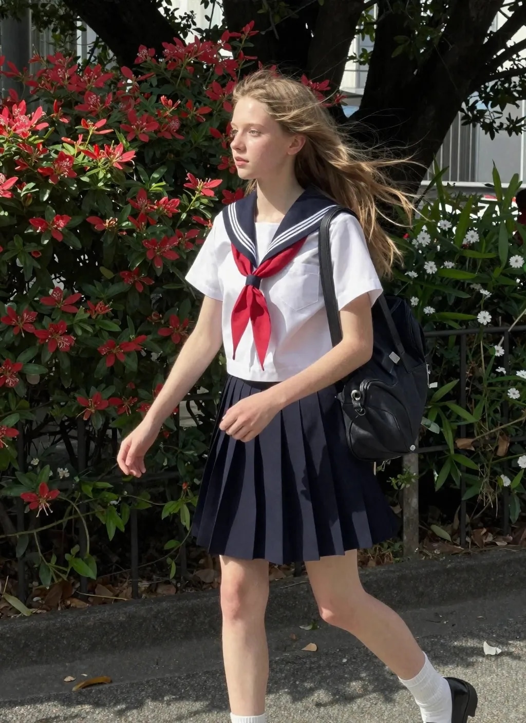 街で見つけたハーフもしくは留学生っぽい子