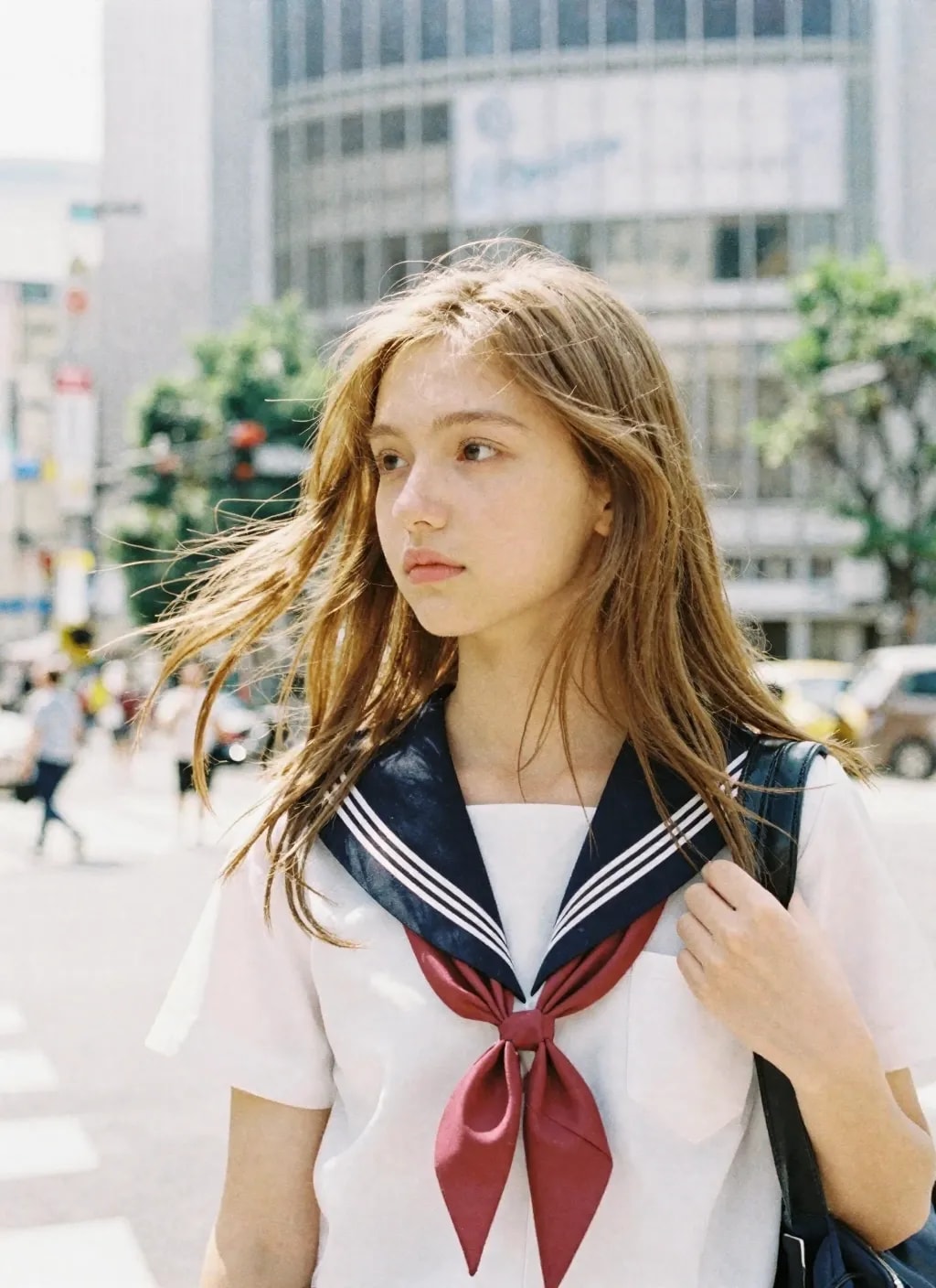 街で見つけたハーフもしくは留学生っぽい子