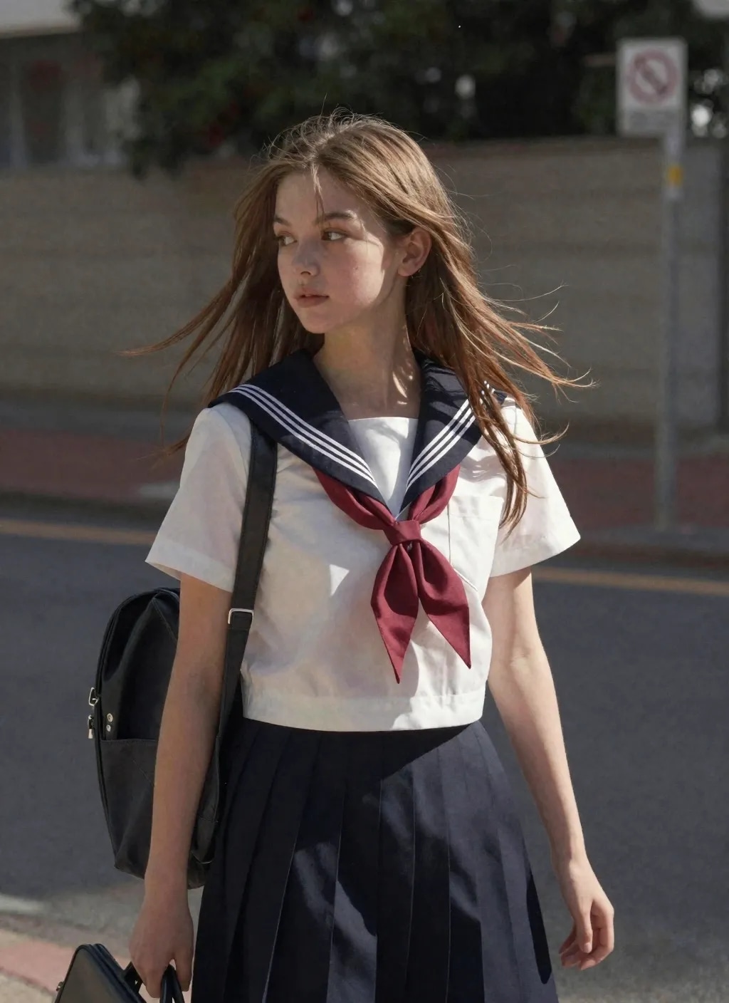 街で見つけたハーフもしくは留学生っぽい子