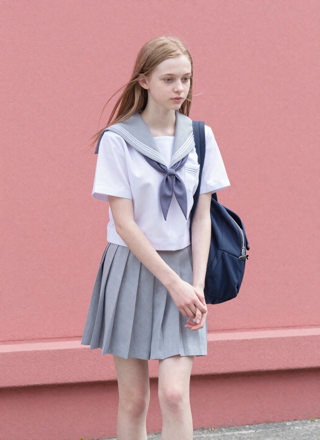 街で見つけたハーフもしくは留学生っぽい子