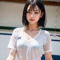 バレー部女子高生２ 2枚目