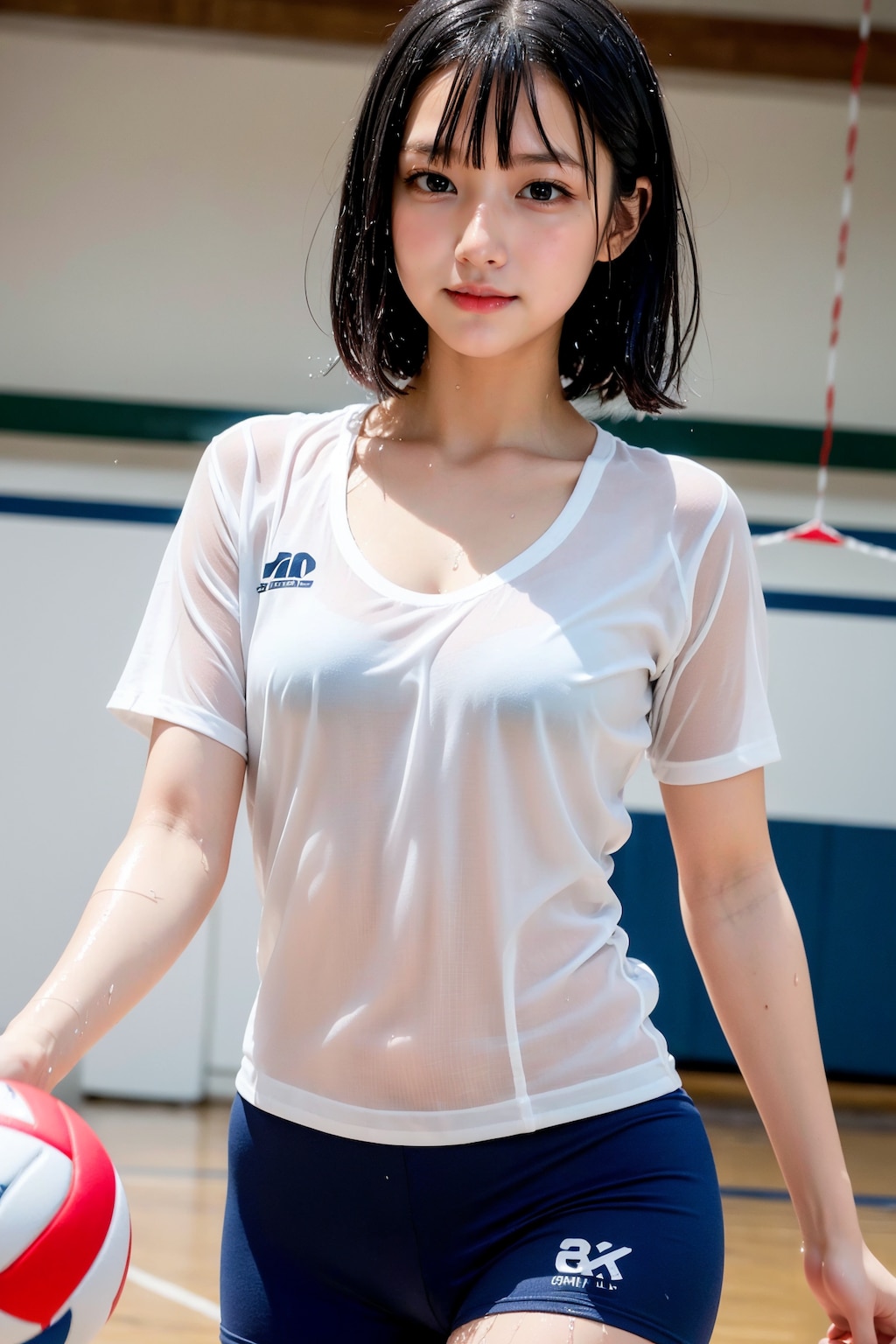 バレー部女子高生２