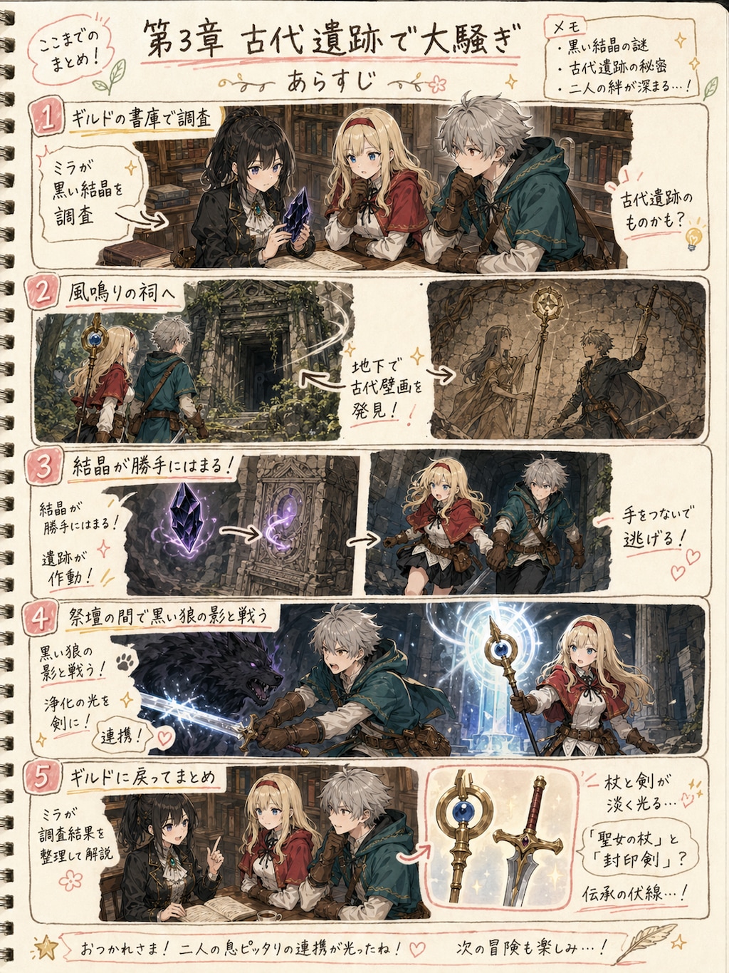 3章あらすじと相関図