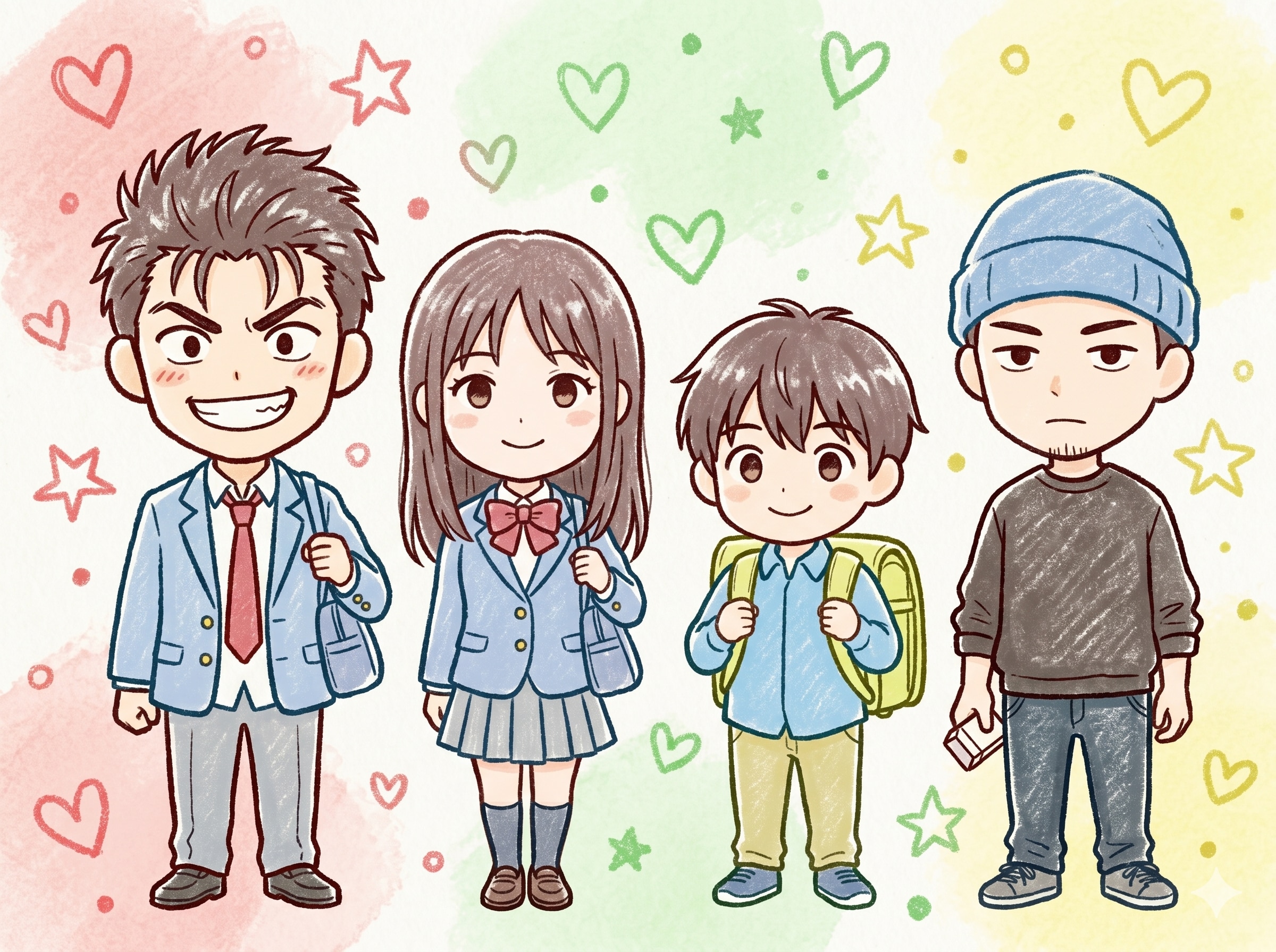 4人組 147 | の人気AIイラスト・グラビア