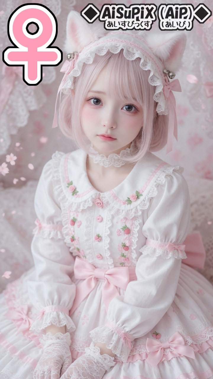 💙可愛い猫耳ロリィタちゃん💙