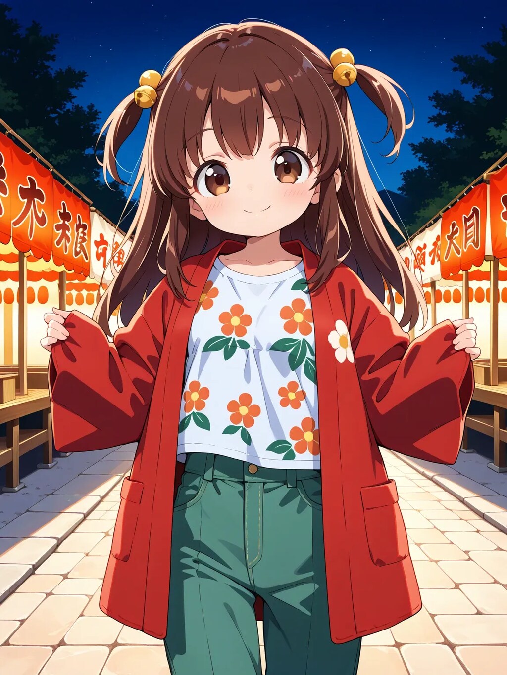 緑デニムなかえでちゃん