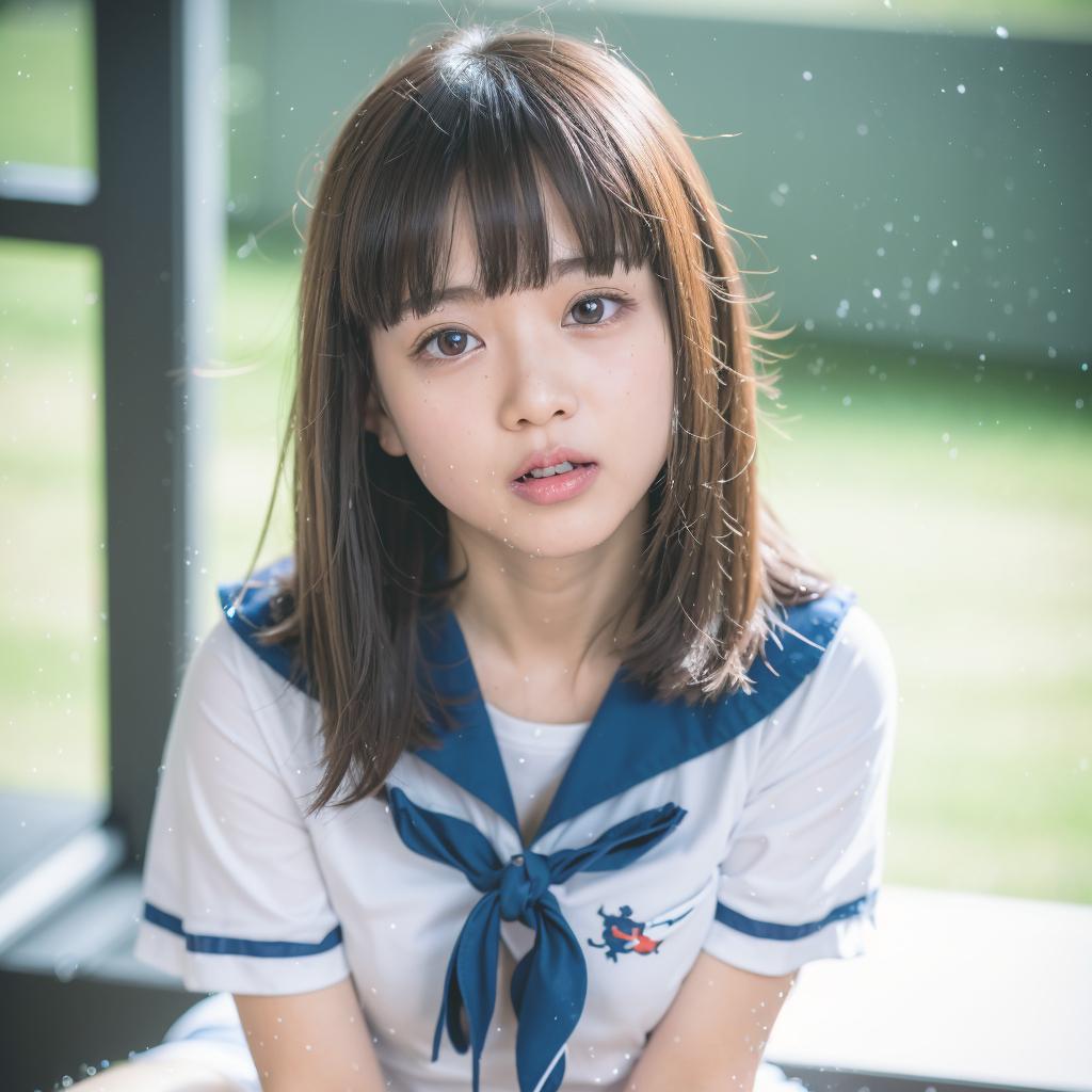 後ろから３番目にいる女の子