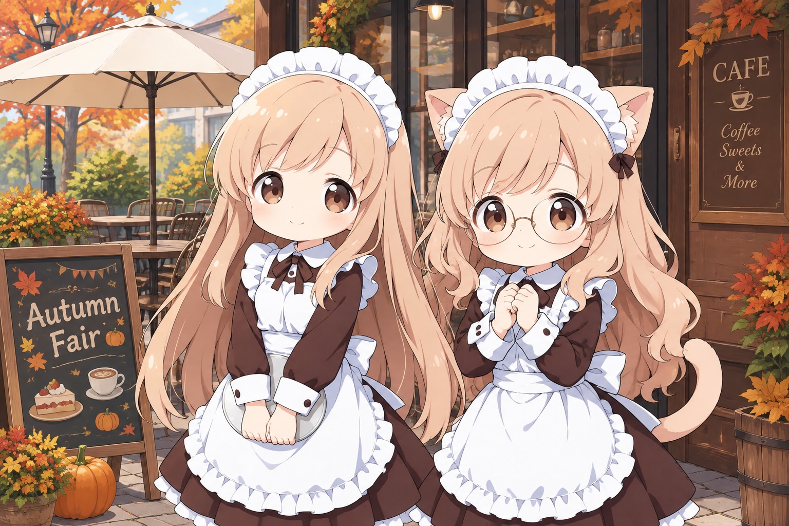 【ツーショットお礼】２２（にゃんにゃん）さん、ありがとうございました！ | の人気AIイラスト・グラビア