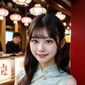 チャイナドレスの店員さん 6枚目