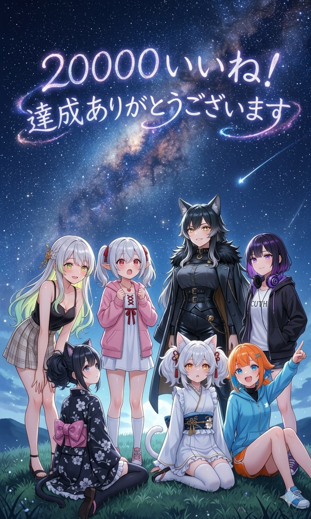 2万いいね！達成ありがとうございます