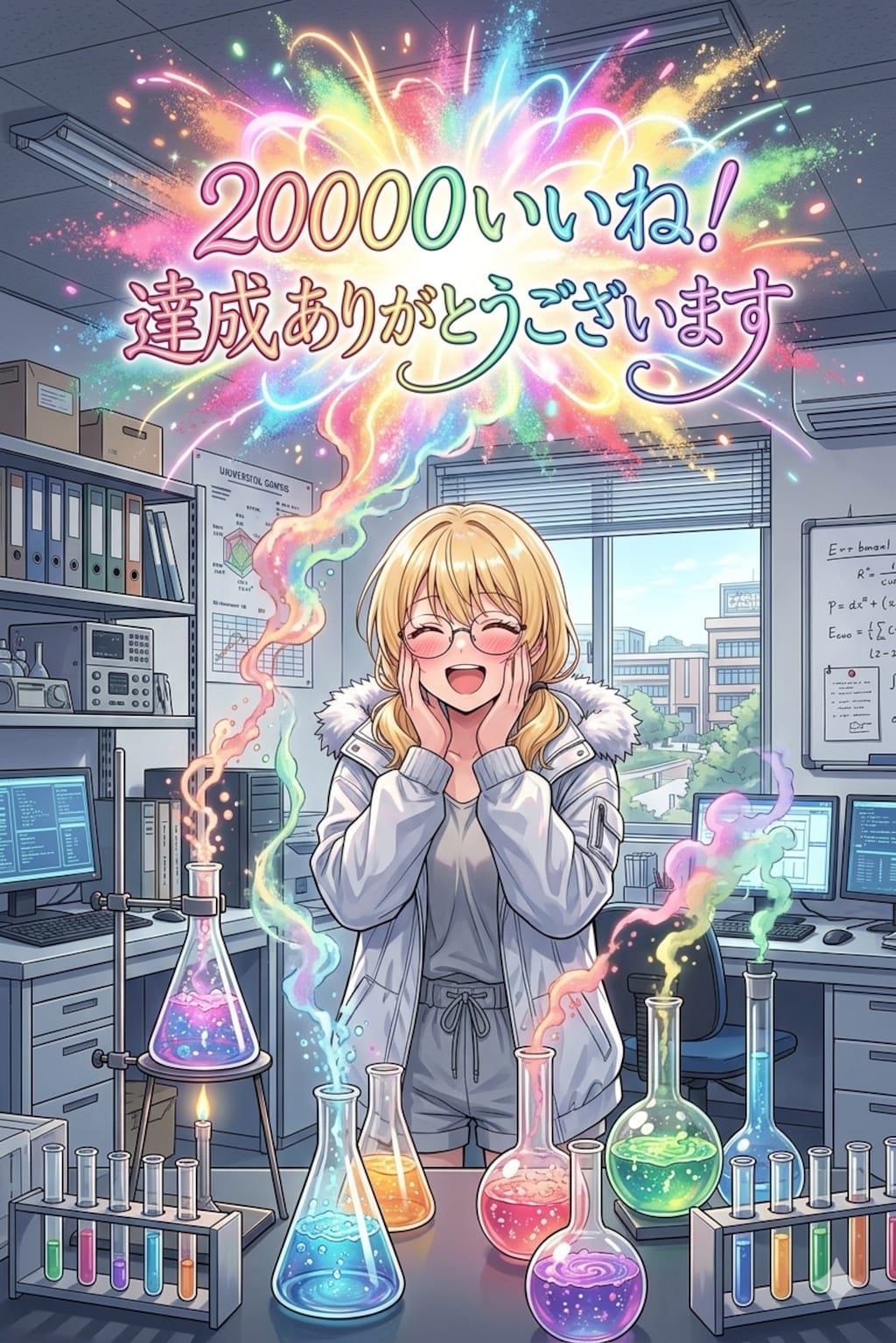 2万いいね！達成ありがとうございます