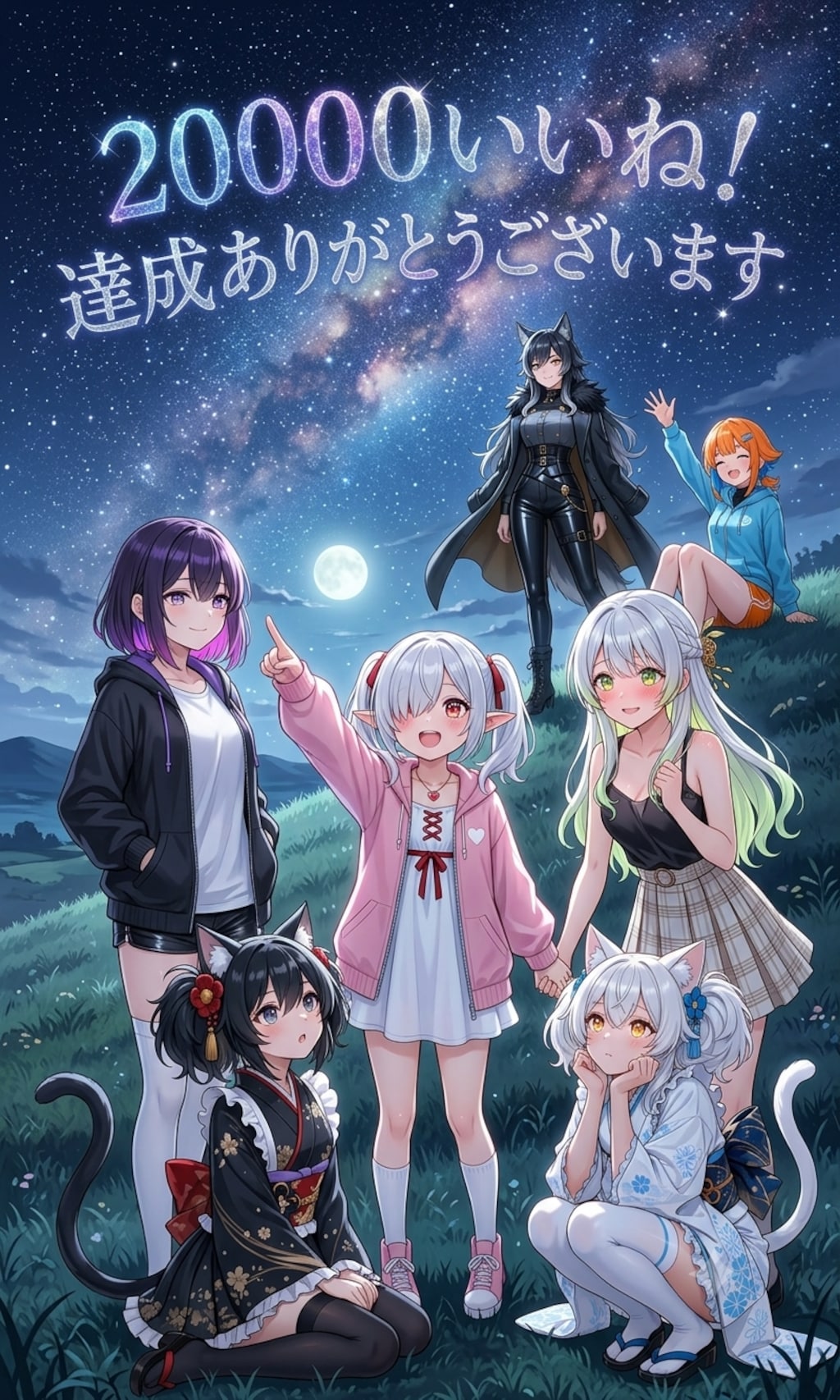 2万いいね！達成ありがとうございます