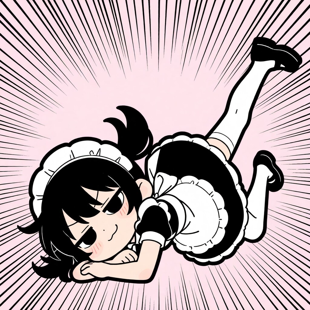 対空蹴りメイドさん
