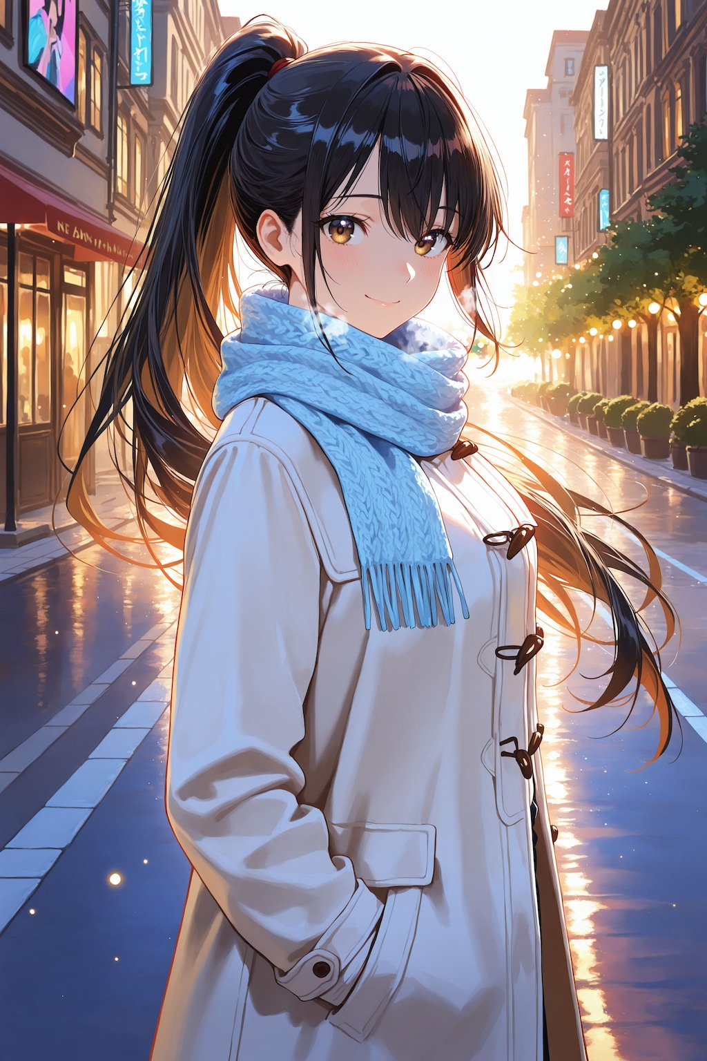 異世界の女神さま（アマテラスさん）普段着