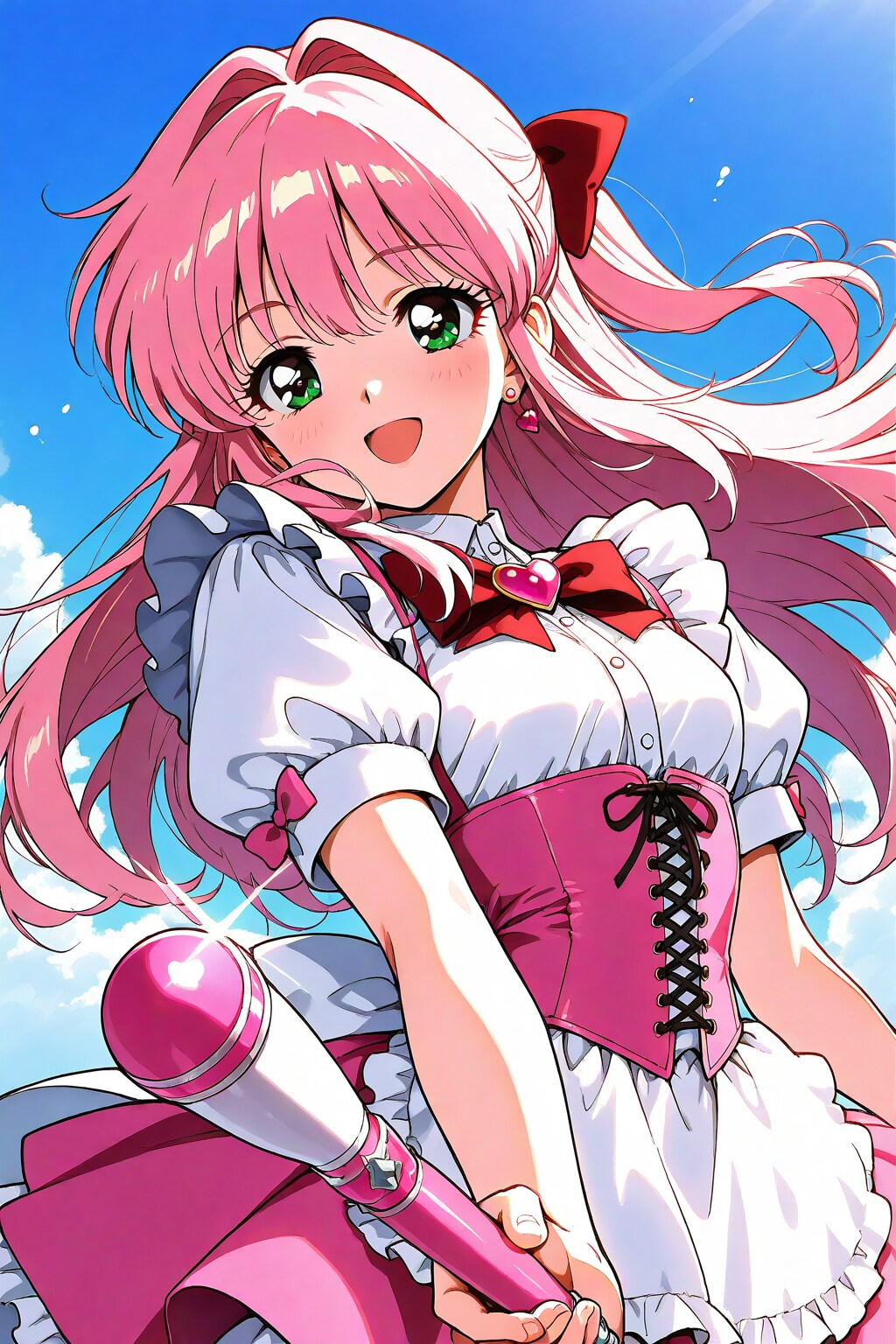 80年代風魔法少女