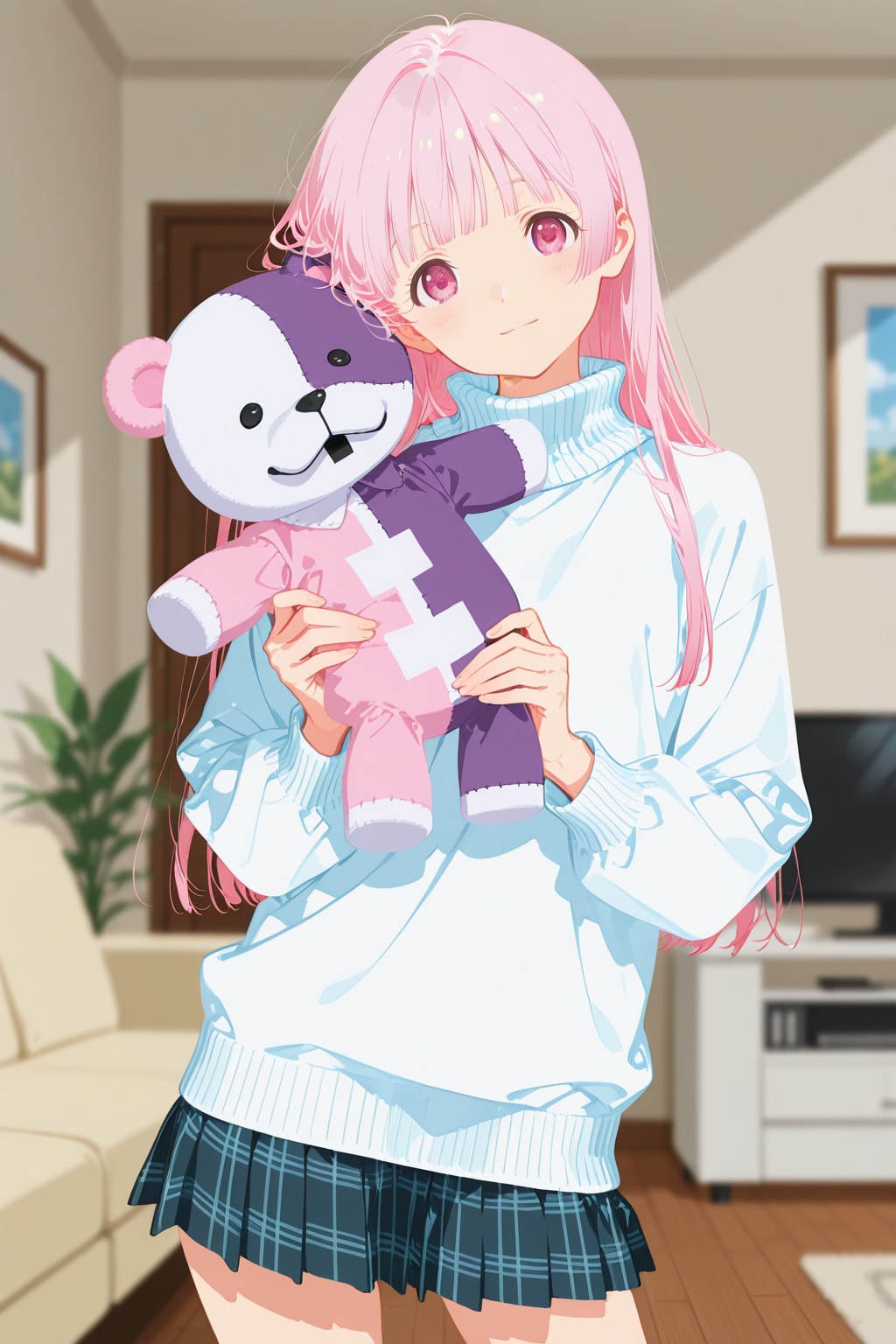 OPALちゃんと謎のぬいぐるみ