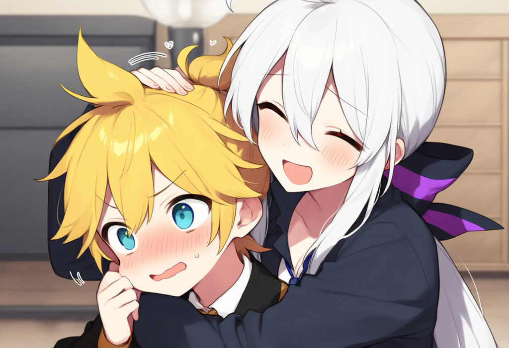 ボーカロイド　れんきゅんがよしよしされるだけ　（ハク版）