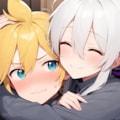 ボーカロイド　れんきゅんがよしよしされるだけ　（ハク版） 4枚目
