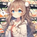 [煮]タコ[生]食可の表記に戸惑う小さな女の子 3枚目